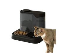 Automatic Dog Feeder, Water and Food Dispenser Station, 11.81x9.84x9.06 Inches, Vacation Meal Timer, Spill-Resistant Design, Feeding Bowls for Dogs, Cats, Indoor Pet Care