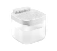 Automatic Dog Watering Container, Pet Fountain, 7.09x7.09x6.1 Inches Portable Silent Circulating Cat Water Drinker System Perfect for Kitten, Puppies, Daily and Indoor Use