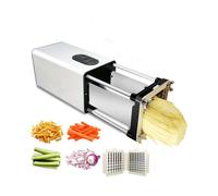Automatic Electric French Fry Cutter Kitchen Potato Vegetable Slicer (No FDA, BPA Free) - EU Plug