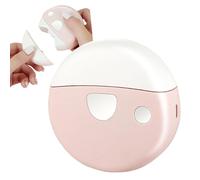 Automatic Electric Nail Clipper, Electric Fingernail Cutter and Nails File, Stainless Steel, ABS Electrical Fingernail Trimmer for Kids, Seniors, Home, Traveling, and Business Trips, 7x7x3cm