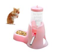 Automatic Feeder Hamster Water Bottle - 80ml Leak Proof Standing Dispenser