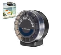 Automatic Fish Feeder - 105ml Airtight Food Dispenser with Separate Compartments | Electronic Pet Feeding Station For Vacation, Battery Operated Auto Feeder For Turtle, Outdoor Pond, Indoor Tank