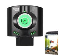 Automatic Fish Feeder | Aquarium Feeder with Timer | Electric Auto Fish Feeder for All Fish Types | Firmly Fixed Feeder for Freshwater & Saltwater Aquariums | Convenient Fish Feeding Solution