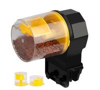 Automatic Fish Feeder - Battery Powered Food Dispenser, Aquarium Feeding Machine | Vacation Weekend Aquarium Feeding Solution Fish Turtle Shrimp, Smart Rotation Feeder Timer For Tank Home Pet Store