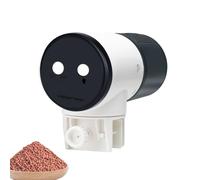 Automatic Fish Feeder, Electric Aquarium Dispenser, Silent 200ml Feed Box, Two Gear Timer Setting, Ideal for Daily Feeding, Traveling, Freshwater, Saltwater Tanks 25.59 Inch