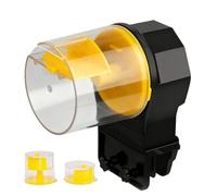Automatic Fish Feeder for Aquarium | Battery Powered Food Dispenser | Auto Vacation Timer | for Betta Shrimp Turtle Small Aquarium Vacation Home School