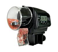 Automatic Fish Feeder | Smart Timer Aquarium Dispenser | 65ml Auto Food Feeder for Betta, Koi & Turtle Tank, 12h & 24h Timer Dispenser, Battery Operated for Home Vacation & Office