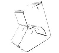 Automatic Hamster Feeder, Acrylic Food Storage Bowl, 14x12.8x7cm/5.51x5.04x2.76 Inches Large Capacity, 400ml, Clear Design, Bunny or Small Animal Use Acrylic