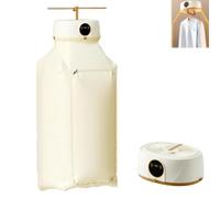 Automatic Ironing Machine, 2025 Upgraded Portable Garment Steamer for Travel/Apartment, Time & Temperature Adjustable, for Travel/Apartment
