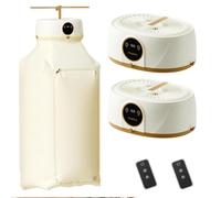 Automatic Ironing Machine, Automatic Ironing Machine, Automatic Wireless Vertical Steam Iron, Portable Clothes Dryer Wireless, Indoor/Outdoor Use (2 pcs)