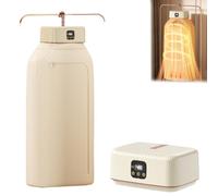 Automatic Ironing Machine for Home, Portable Clothes Dryer Upgraded, 2-in-1 Garment Steamer & Folding System with Vertical Steam, Fast Drying, for Travel & Home (1Set)