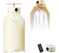 Automatic Ironing Machine, Portable Clothes Dryer Upgraded, Automatic Wireless Vertical Steam Iron, Portable Dryer with Remote Control for Apartment, Travel, User Manual Included (1pcs)