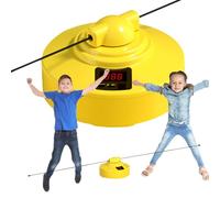: Automatic Jump Rope, Indoor Skipping Skips, 5W Intelligent Rope Skipping Machine with Counter, Quiet LCD Large Screen, Speed 1-10 Adjustable for Family, 5.12x5.12x3.15 Inches