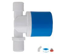 Automatic Level Controller, Water Tank Float Valve, Smart Shut Off Design, Precision Pipe Accessory, For Home Pool Fountain Pond Garden Use, 0.98x4.82x2.25x0.98 Inches