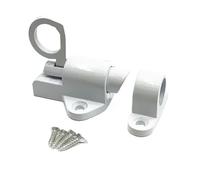 Automatic Load - Bolt Latch for Securing | Thickened Aluminum Alloy with Internal Compression Spring & Pull-Ring Release for Sheds, Gates, Cabinets and