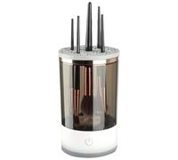 Automatic Makeup Brush Cleaner, Make Up Brush Cleaner Set, Makeup Brush Cleaners, Automatic Cosmetic Brushes Cleaner Set for Cleaning and Drying For Women, 9.5x9.5x16cm/3.74x3.74x6.3 Inches