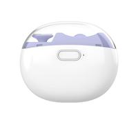 Automatic Nail Clipper - Electric Nail Trimming Tool for Fingernails Toes | Quiet Motor with USB Charging, Hidden Design for Safe Smooth Cut and Convenient Home Grooming Care 3.31x2.72x1.3 in