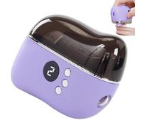 Automatic Nail Clippers - 3 Speed Portable Safety Trimmer for Fingernails and Toenails | Electric Nail Cutter with LED Light for Men Seniors Kids Home Travel Salon Hand Foot Grooming