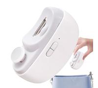 Automatic Nail Cutter - Fingernail Trimmer | Electric Nail Clipper | LED Light Nails Tool | USB Rechargeable Fingernail Cutter And File | Self Care Tools & Accessories For Baby, Kids, Seniors