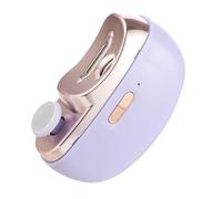 Automatic Nail Cutter, LED Light Nail Clippers, USB Rechargeable Nail Cutter, 2-In-1 Nail Clipper and File, Electric Nail Clippers, Low Noise Nail Trimmer, Safe Fingernail Cutter