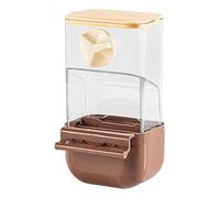 Automatic Parrot Feeder, Large Capacity Food Dispenser, Outdoor Husk Separation Design, Sturdy with Perch, Weather Resistant, Perfect for Garden and Backyard Decoration