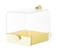 Automatic Pet Bird Bath with Faucet | Electric Circulating Water Fountain, Durable Tub with Play Accessories; Perfect For Parrots, Budgies, Canaries, and Summer Cooling Fun