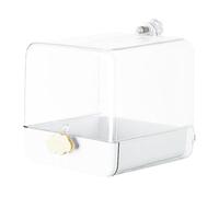 Automatic Pet Bird Bath with Faucet | Electric Circulating Water Fountain, Durable Tub with Play Accessories; Perfect For Parrots, Budgies, Canaries, and Summer Cooling Fun