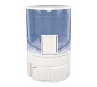 Automatic Pet Feeder 2 in 1 | Dry Food & Water Container for Cats/Small Dogs | 1.3L Water Tank & 1.3lbs Food Capacity | Rotating Particle - Blocking Design | ABS + PP Non - BPA (Light Blue)