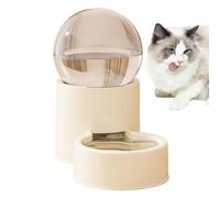 Automatic Pet Feeder | Dog Auto Feeding Bowl | Large Capacity Puppy Water Dispenser | For Home Vacation Indoor Living Room Travel Weekend Trip Backyard