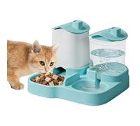 Automatic Pet Feeder, Water Food Dispenser, 12.8x11.81x9.84 Inches Spill Proof Bowl with ABS PP Build, Large Capacity Feeder Design with Water, Pet Style with Cleaning, Feeding Accessory for Cats Dogs