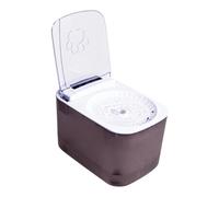 Automatic Pet Water Fountain 3L 24,5 x 17,5 x 16,5 cm 740 g | Sensor Motion Cat Dog Bowl with Quiet Filter | USB recargable 2600 mAh 15 Day Battery Life