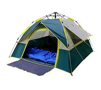 Automatic Pop-up Tent, Camping Outdoor Tents For 3-4 Person, Sunscreen Anti-Mosquito Ventilation Easy To Install Green