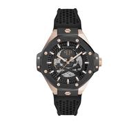 Automátic Reloj de Hombre PHILIPP PLEIN THE SKELETON PWPFA0224 Silicona Negro