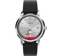 Automátic Reloj de Hombre TIMEX MARLIN TW2W49600 Cuero Negro Peanuts