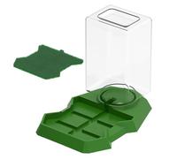 Automatic Reptil Waterer - Anti-Slip Base, Amplia Capacity | with Bottle Dispenser, for Snake Turtle Lizards, Ideal para Terrarium Tank Hydration, Anti-Slip Large Capacity Turtle Feeders Waterer Snake