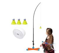 Automatic Return Solo Practice: The Automatic Rebound Badminton Trainer ens