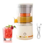 Automatic Separation Juicer, Citrus Juicer Fruit Press Machine, Portable Orange Juice Squeezer, 7.4V Blender, Efficient Extractor for Lime, Oranges, Grapefruit, and Other Fruits