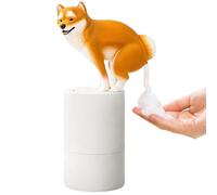 Automatic Soap Dispenser - 10.63 Inches Dog Design | Touchless Foaming Dispenser - Waterproof Battery Powered Sensor Soap Pump Designed For Bathroom Kitchen Countertop Home Hotel and Restaurant Use