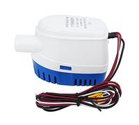 Automatic Submersible Boat Bilge Water Pump 12V with Built - in Float Switch, Compact Marine Bilge Pump for Small Boats, Yachts and Inflatable Boats, Rustproof Plastic Housing (1100GPH)