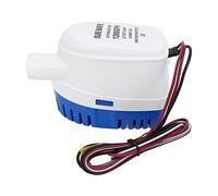 Automatic Submersible Boat Bilge Water Pump 12V with Built - in Float Switch, Compact Marine Bilge Pump for Small Boats, Yachts and Inflatable Boats, Rustproof Plastic Housing (1200GPH)