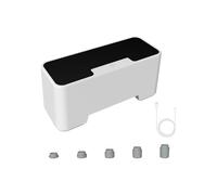 Automatic Toilet Flusher - Infrared Sensor Smart Flusher, Touchless Unit | USB Charging White Housing, Motion Activated Design Quiet Flush Controller, No Touch Toilet Flusher For Residential Use