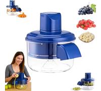 Automatic Vegetable Peeling Machine - Multifunctional Automatic Vegetable Peeler, Portable Electric Peeler Fruits and Vegetables for Grapes, Garlic, Tomato, Cherry (1Pcs)