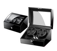 Automatic Watch Winder 6+7 Watches PU Leather Case For Automatic Watches Rotation Stops When Opening The Lid Luxury Watch Winder With Lock And Key For Watch Storage 5 Rotation Modes ( Color : A )