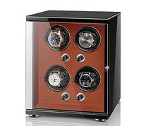 Automatic Watch Winder Box for 1 2 4 6 Watches Flexible Pillow Wood Shell Piano Display Box with Quiet Motor Watch Storage Case
