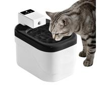 Automatic Water Dispenser Cats - 2L Cordless Rechargeable Cat, Fountain Kitten Small Animal, Indoor Floor Living Room | Cats 2L Cordless Dispenser Rechargeable Cat Water Fountain for Kitten Smal