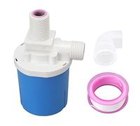 Automatic Water Level Control Valve | Leak Proof Float Valve for Water Containers/Toilets/Hydroponics | Compact Plastic Design, 0.01-10kg Pressure (Top Water Inlet)