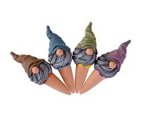 Automatic Watering Spike | Gnome Style Self Watering Planter Insert, Decorative Drip Irrigation Accessory, Four Piece Garden Supply Set | Reliable Plant Waterer for Vacation Indoor Pots Home Outdoor G