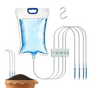 Automatic Watering System - Drip Irrigation Bag | 4 Outlet Garden Bag, Self Watering Plant Irrigation Device With/for Houseplants Vacation Office Apartment Garden Nursery Growers Terrace Young Trees