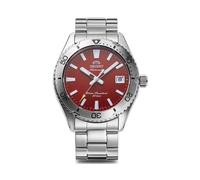 Orient Sports Mako AC0Q - Reloj de Hombre automático con Carga Manual, Impermeable, 40 mm, Acero Rojo, Deportes