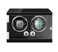 Automatico Caja Giratoria Relojes Estuche PU Caja Organizadora De Relojes Con Motor Japonés Ultrasilencioso Alimentación De CA O Pilas